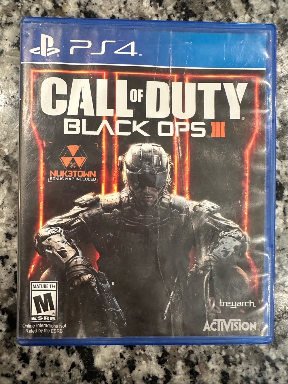 Sony PS4 Call of Duty: Black Ops III (Black/Orange)